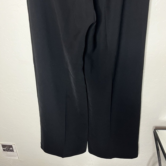 Divided By H&M Womens Black Wide Leg Flared Dress Pants Size 8 - Picture 7 of 9